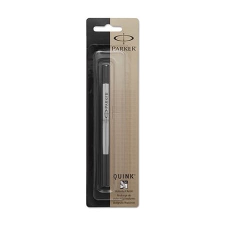 Sanford Parker, REFILL FOR PARKER ROLLER BALL PENS, MEDIUM POINT, BLACK INK 1950323